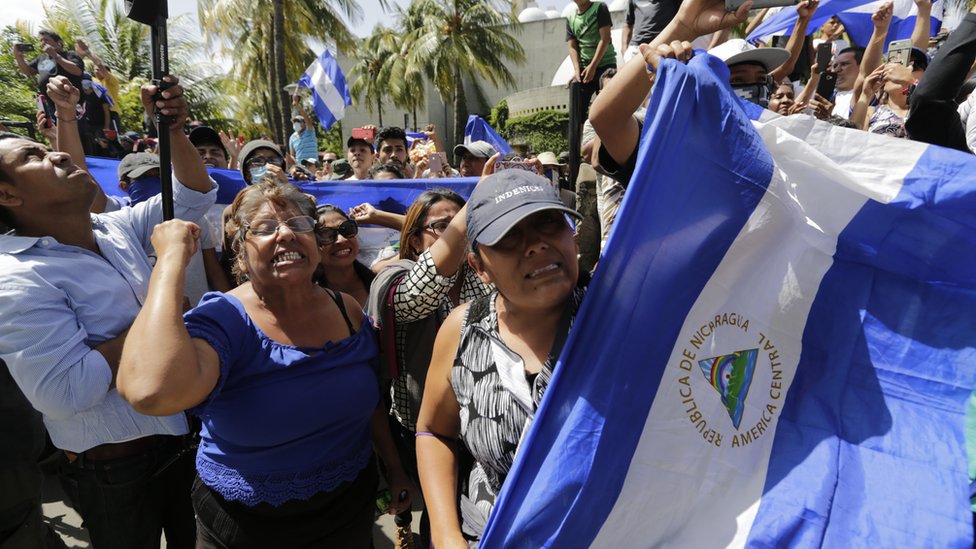 تواصل الاحتجاجات في نيكاراغوا للمطالبة بانتخابات مبكرة