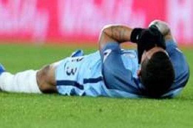 إصابة جيسوس مهاجم مانشستر سيتي بكسر في مشط القدم