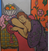 لوحة للرسام نور الله برك