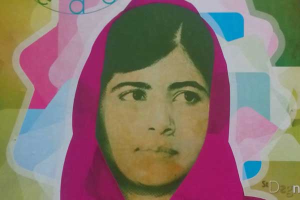 مالالا يوسفزاي ملهمة الكثير من الفتيات المسلمات حول العالم