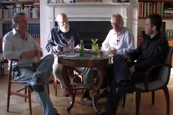 حقائق خطرة... من اليسار: كريستوفر هيتشنز، دانييل دينيت، ريتشارد دوكينز وسام هاريس