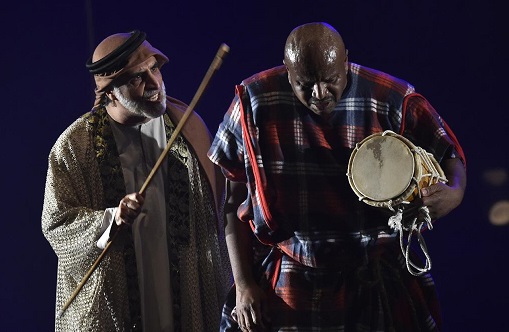 مسرحية مجاريح قصة حب إنسانية