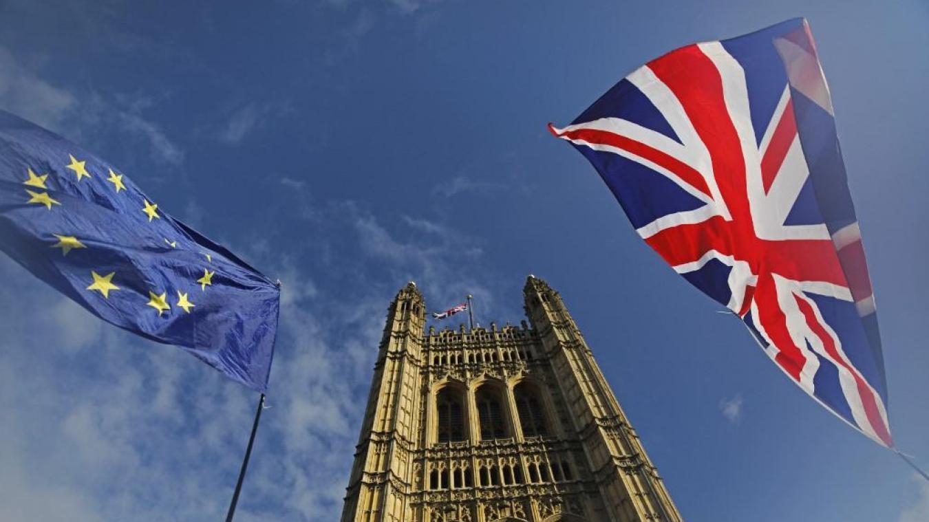 علما الاتحاد الأوروبي وبريطانيا في لندن في صورة غير مؤرخة