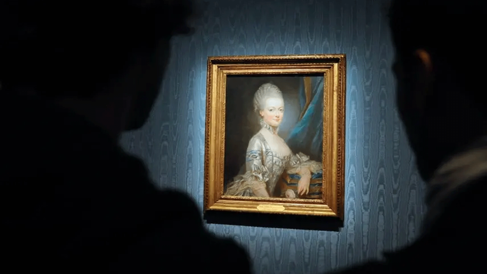 صورة الملكة ماري أنطوانيت التي رسمها جوزيف دوكرو