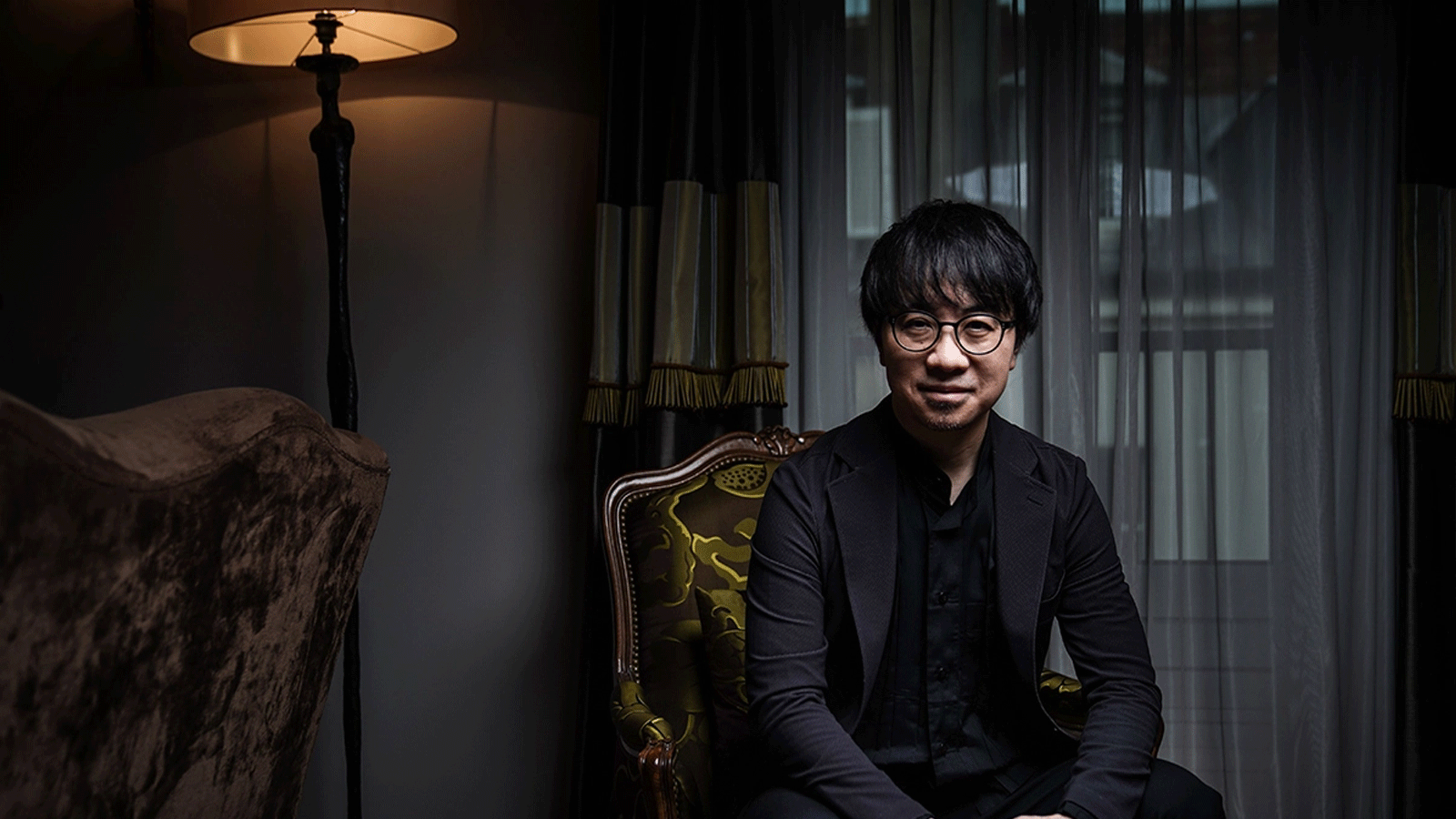 صورة للمخرج الياباني ماكوتو شينكاي التُقِطَت في باريس بتاريخ 11 كانون الأول\ ديسمبر 2019