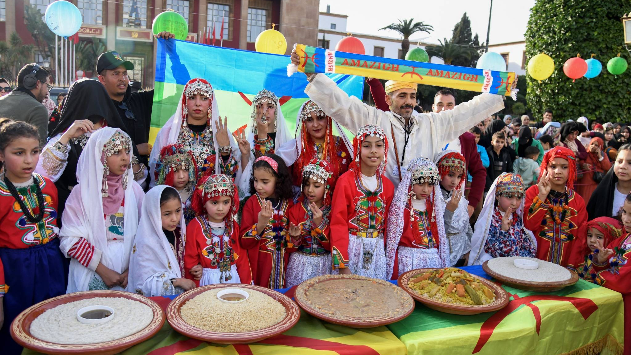 الاحتفال برأس السنة الأمازيغية في الرباط في 14 كانون الثاني (يناير) 2024