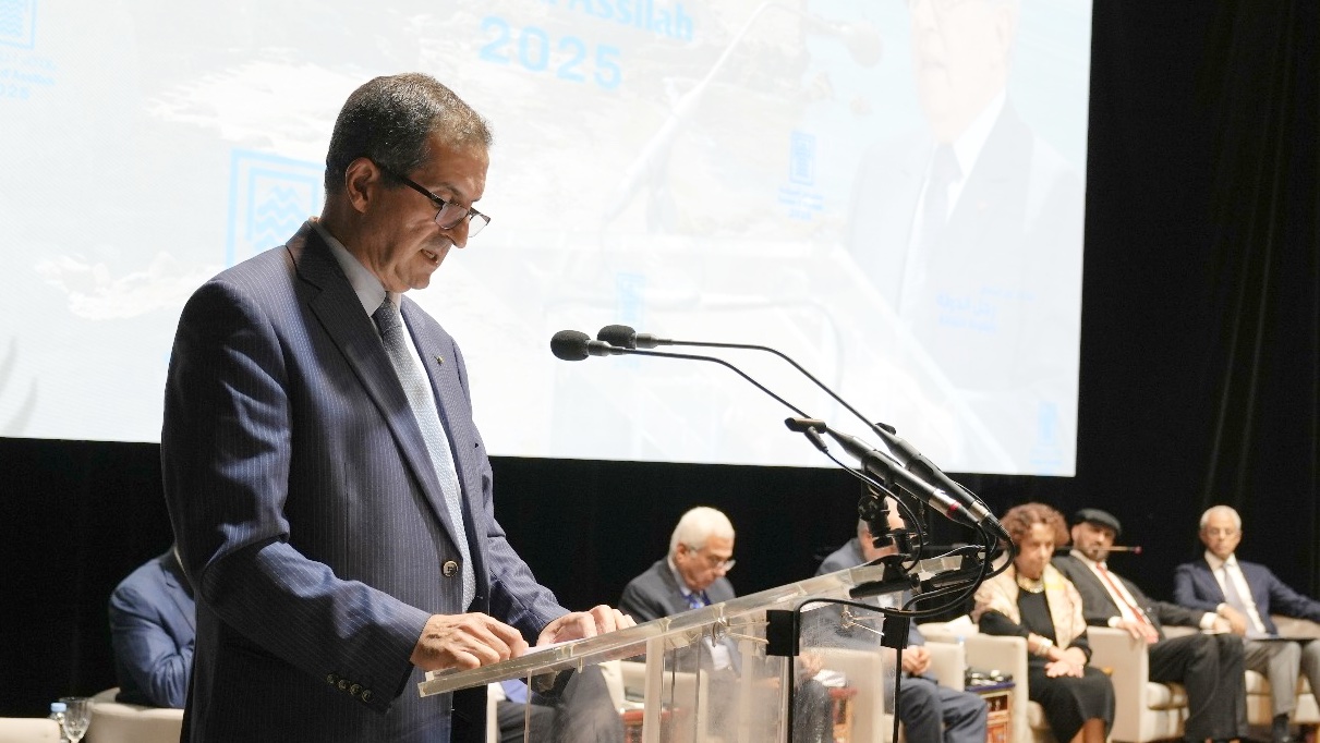 حاتم البطيوي يتحدث في افتتاح فعاليات موسم أصيلة الثقافي 