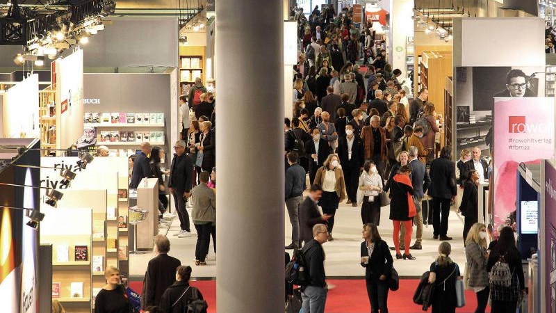 لقطة من معرض فرانكفورت للكتاب