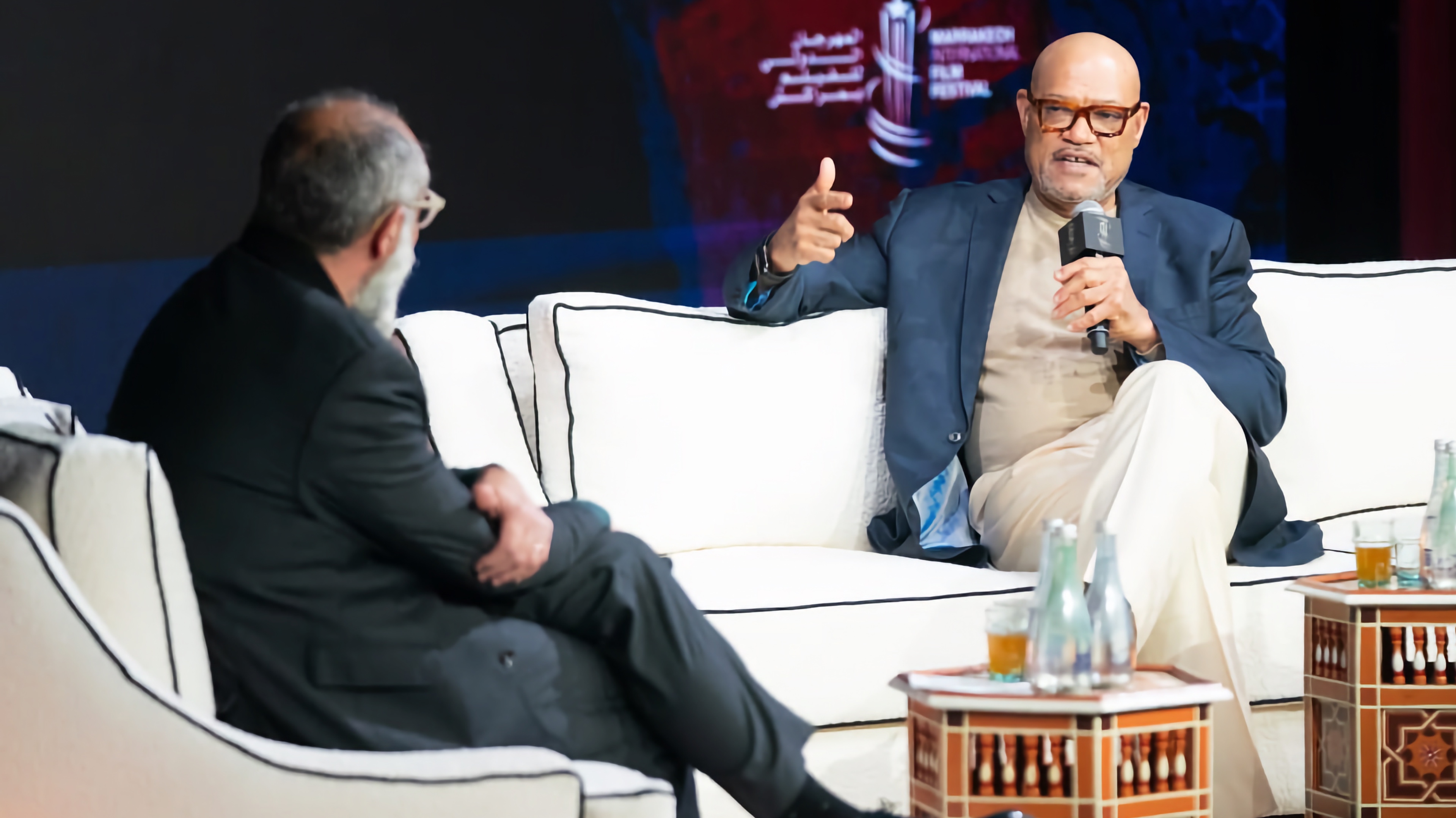  الممثل والمخرج والمنتج الأميركي لورنس فيشبورن