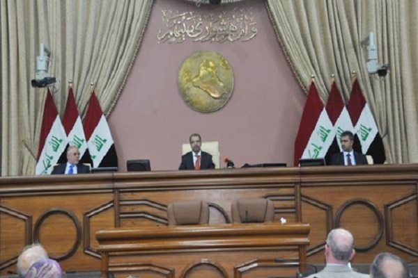 مجلس النواب العراقي مجتمعا برئاسة سليم الجبوري