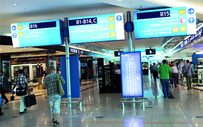 7.7 مليون مسافر استخدموا مطار دبي الدولي في أغسطس