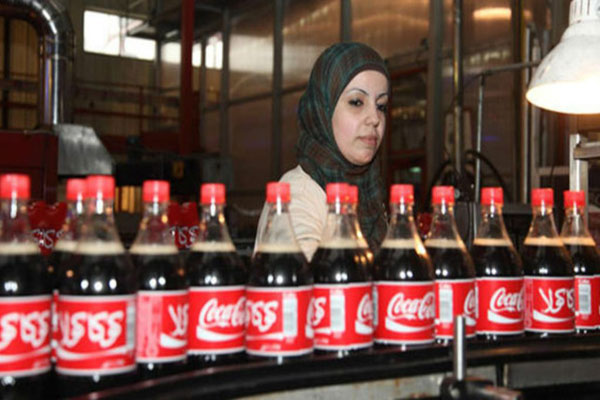 كوكا كولا تفتتح أول مصنع في غزة