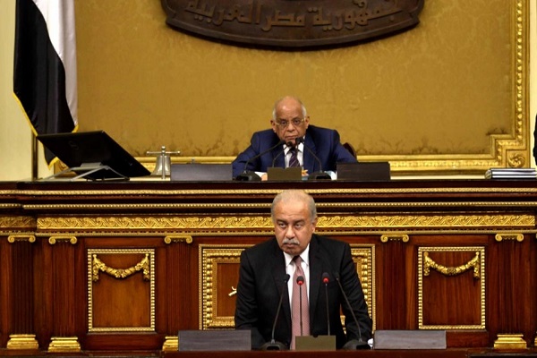 رئيس البرلمان ورئيس الحكومة المصريين