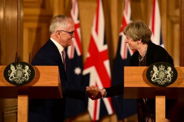 أستراليا تريد عقد اتفاق تجاري مع بريطانيا