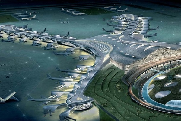 إنجاز 84% من مشروع مطار أبوظبي الجديد
