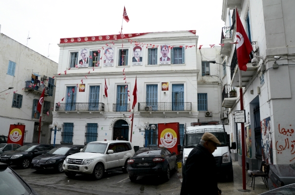 مقر اتحاد الشغل التونسي في وسط العاصمة