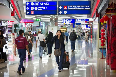 74.5 مليون مسافر استخدموا مطار دبي حتى أكتوبر
