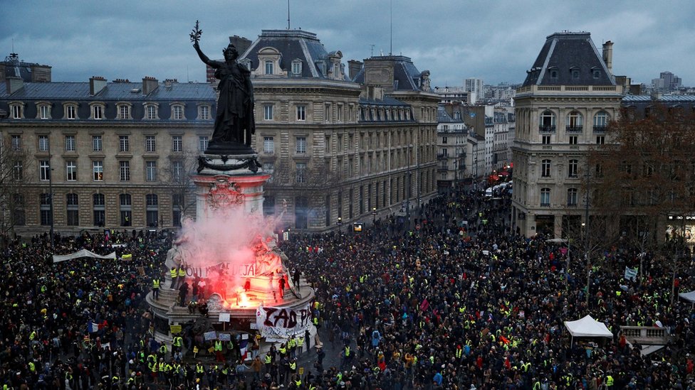 وزير المالية الفرنسي: احتجاجات السترات الصفراء 