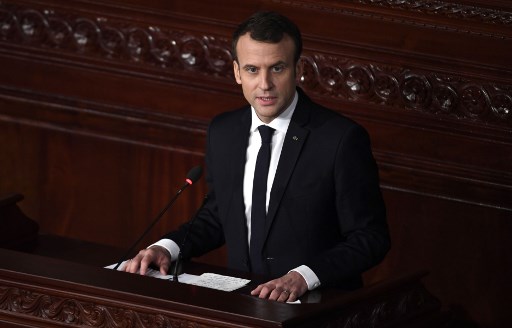 ماكرون يريد زيادة الاستثمارات الفرنسية في تونس الى الضعف