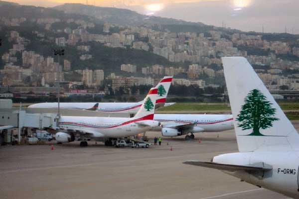 الطيران اللبناني يغيّر مسار رحلاته