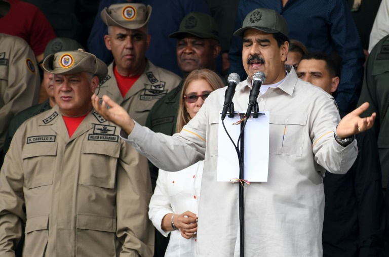 مادورو: العقوبات الأميركية على البنك المركزي الفنزويلي غير قانونية
