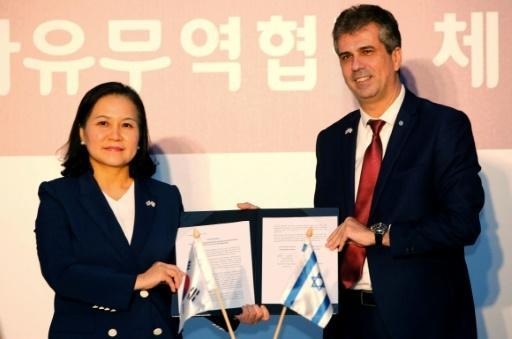 الإعلان عن اتفاقية تجارة حرة بين إسرائيل وكوريا الجنوبية
