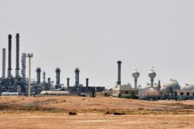 موقع لمجموعة النفط السعودية أرامكو بالقرب من العاصمة الرياض في 15 سبتمبر 2019