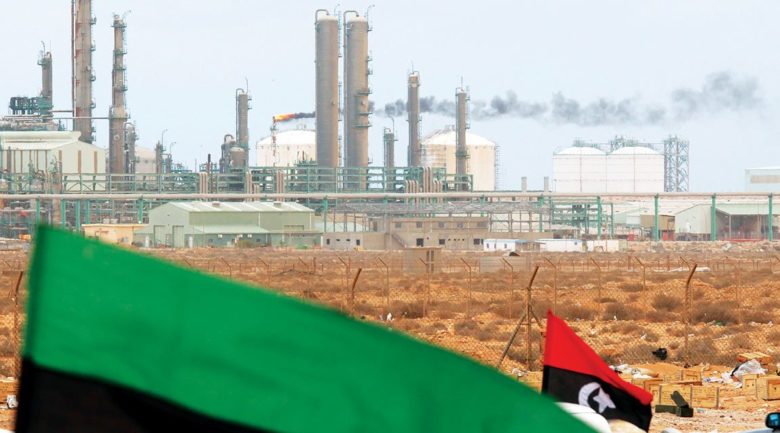 إنتاج النفط في ليبيا يتراجع 75%
