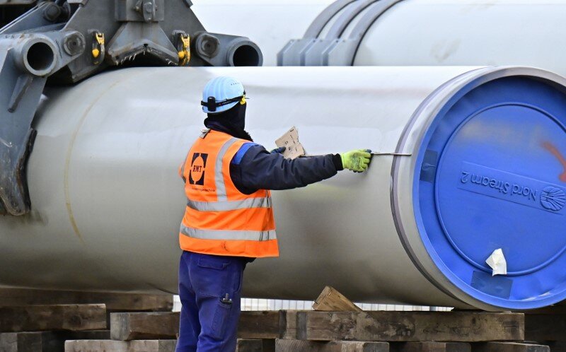 خط أنابيب الغاز نورد ستريم 2 يربط بين روسيا وألمانيا