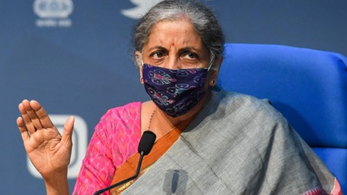 وزيرة المال الهندية نيرمالا سيثارامان