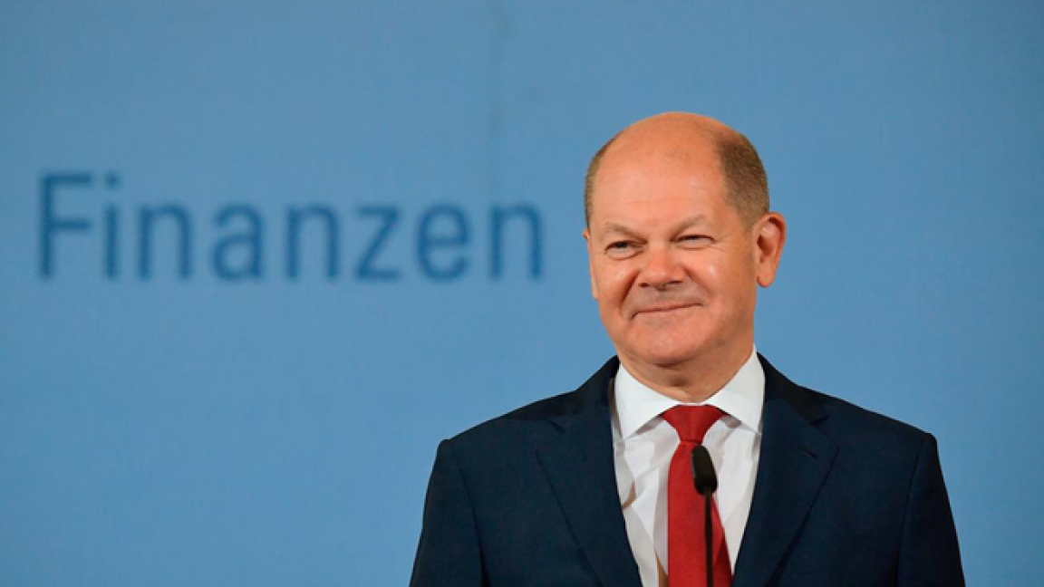 وزير المالية الألماني أولاف شولتز