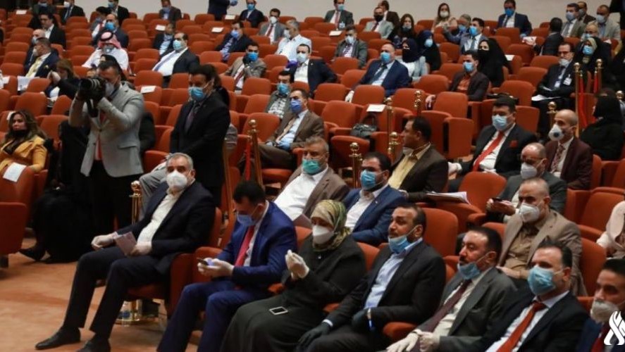 البرلمان العراقي خلال إحدى جلساته لبحث مشاريع قوانين