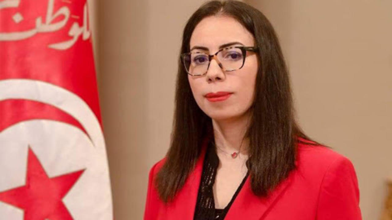 نادية عكاشة مديرة ديوان الرئيس التونسي قيس سعيّد