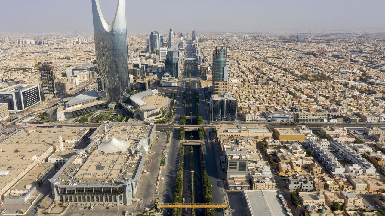 صورة جوية للرياض في المملكة العربية السعودية، 24 مايو 2020