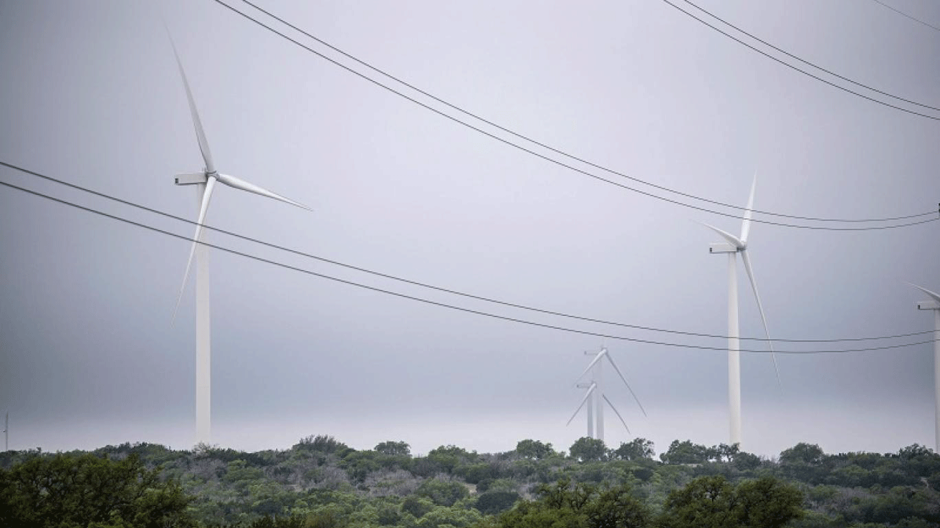 طاقة الرياح التي باتت تمثل 23 في المئة من الإنتاج الكهربائي في ولاية تكساس
