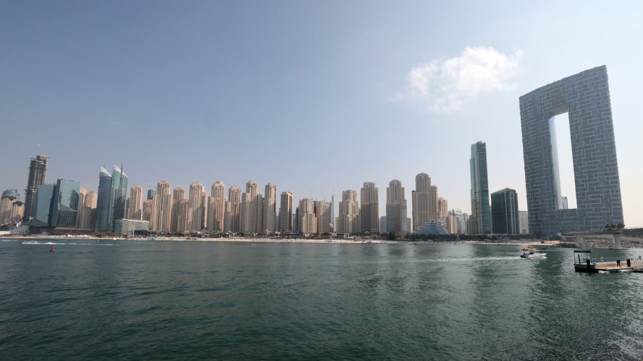 منظر عام لإمارة دبي في 14 نوفمبر 2020