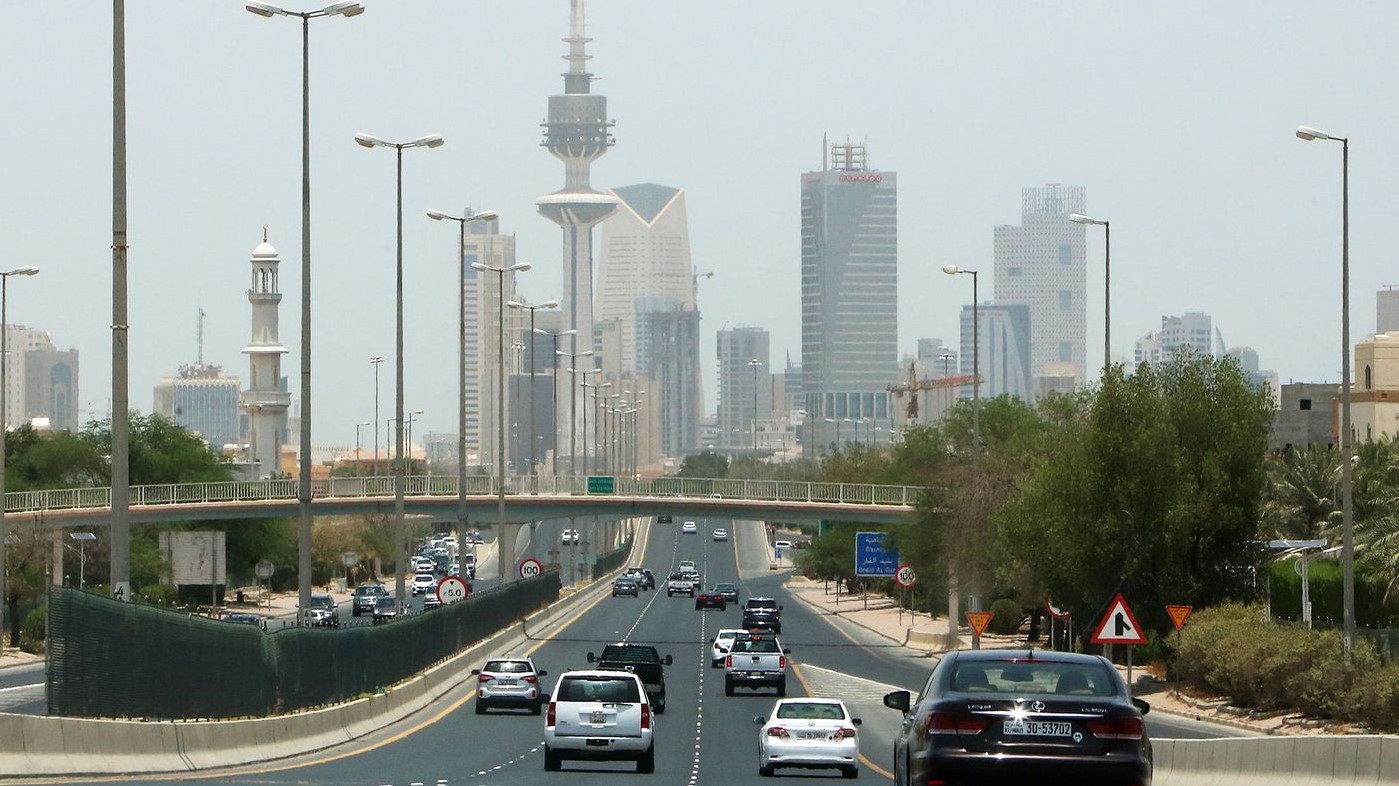 مشهد من العاصمة الكويتية