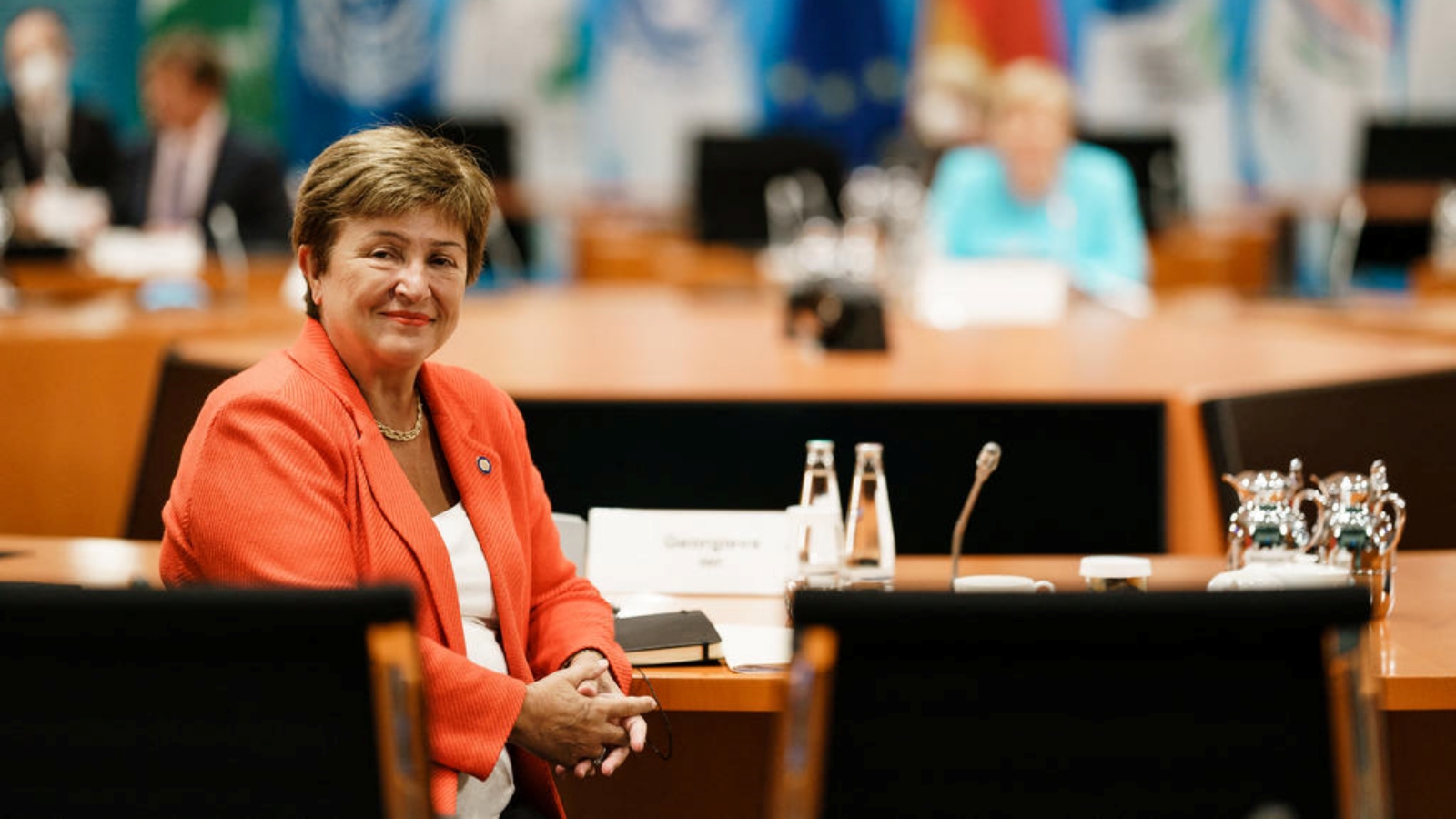 مديرة صندوق النقد الدولي كريستالينا غورغييفا (أرشيفية)
