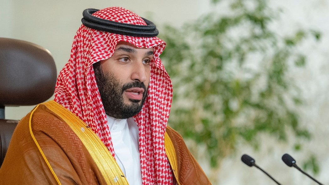 ولي العهد السعودي الأمير محمد بن سلمان مفتتحًا النسخة الأولى للمنتدى السنوي لمبادرة السعودية الخضراء في الرياض السبت