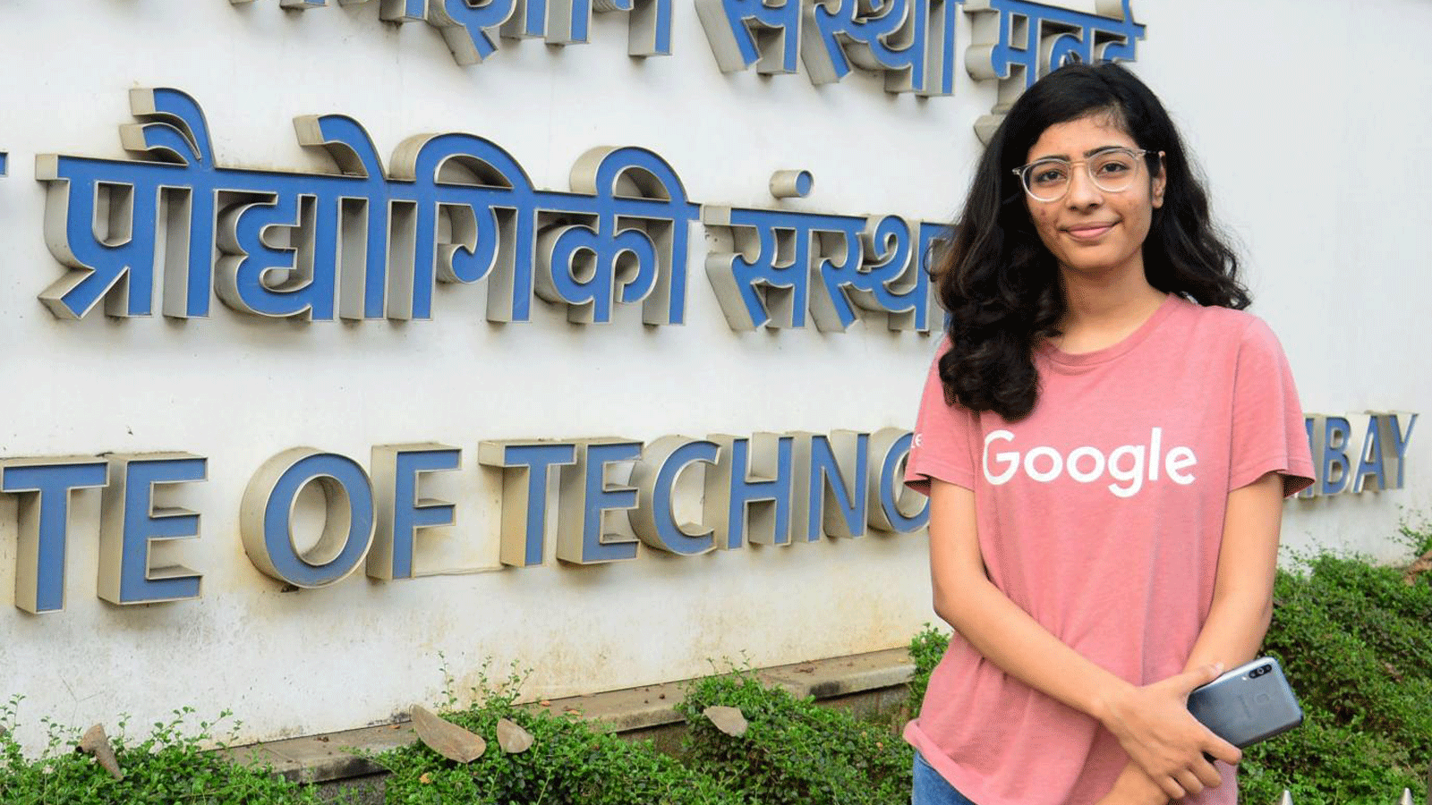 شيفاني ناندجاونكار، طالبة تبلغ من العمر 22 عامًا في المعهد الهندي للتكنولوجيا في بومباي
