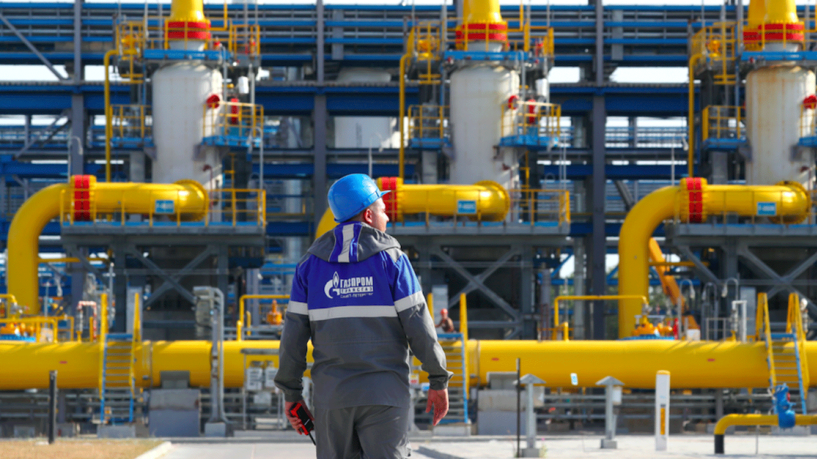 شركة غازبروم الروسية تتعرض لانتقادات في أوروبا لدورها في أزمة أسعار الغاز في القارة(TASS)