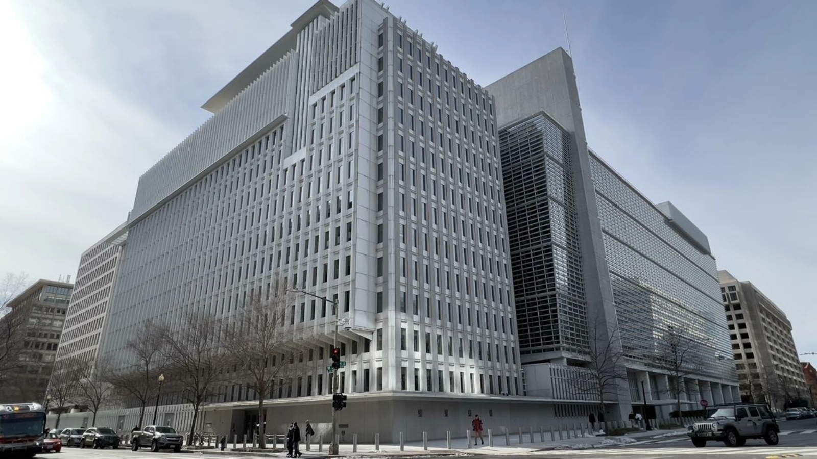 مقر البنك الدولي في واشنطن في 19 يناير 2022