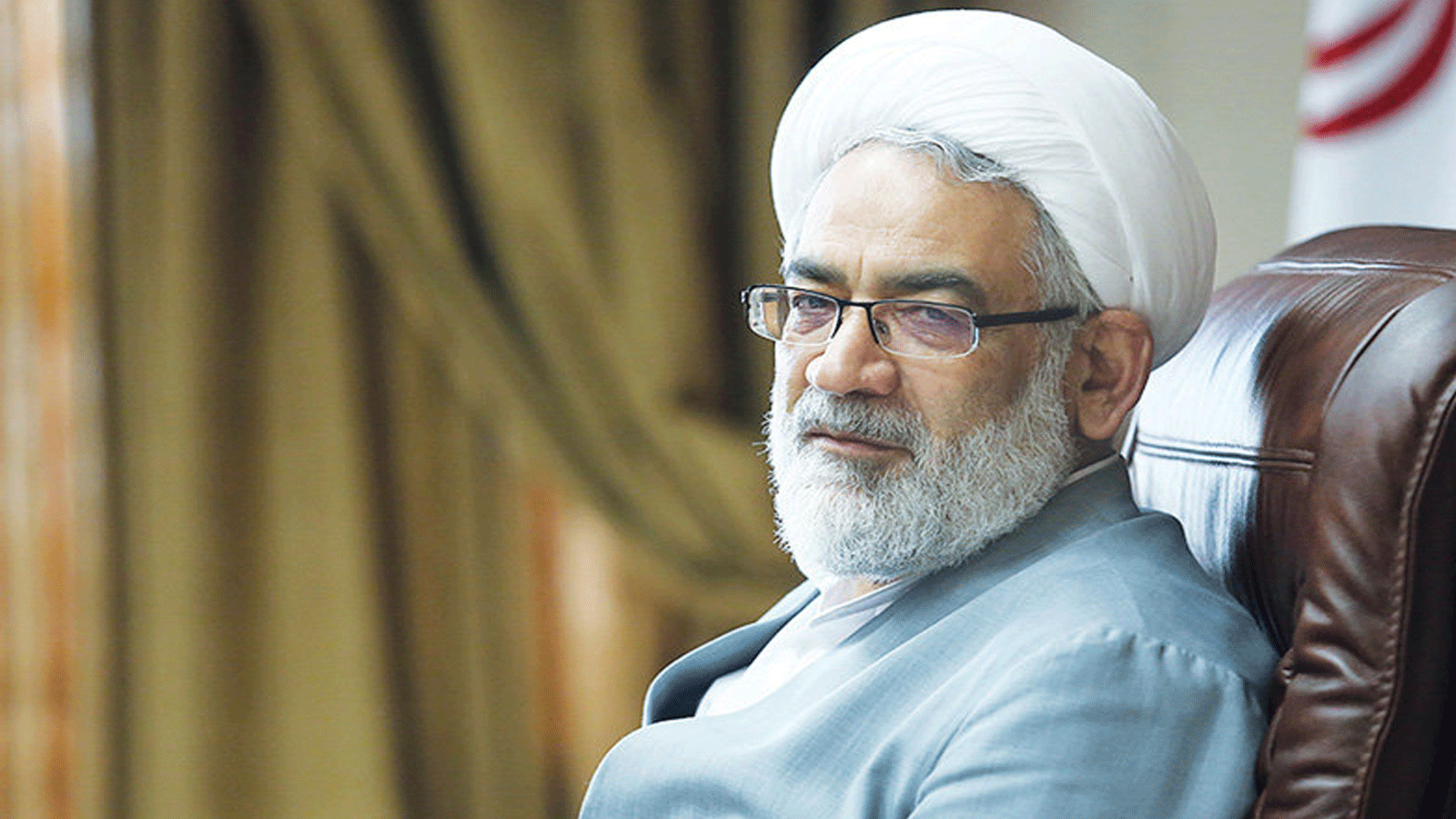 المدعي العام الإيراني حجة الإسلام محمد جعفر منتظري(IRNA)
