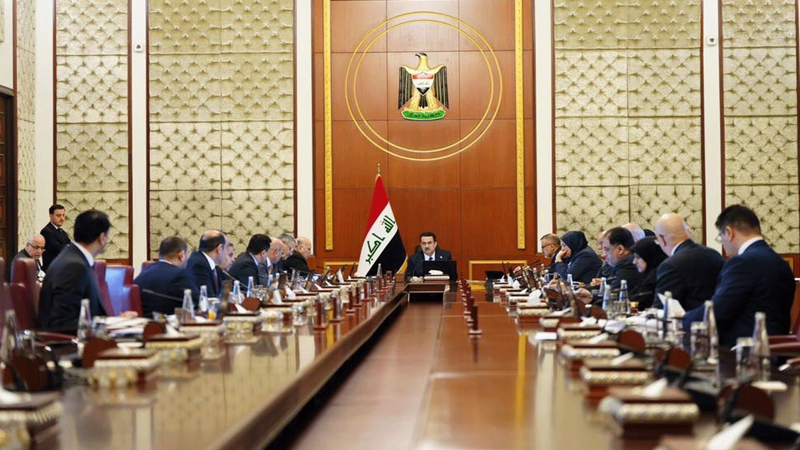 جلسة الحكومة العراقية الأسبوعية. الثلاثاء 9 أيار\ مايو 2023 برئاسة السوداني (مكتبه)