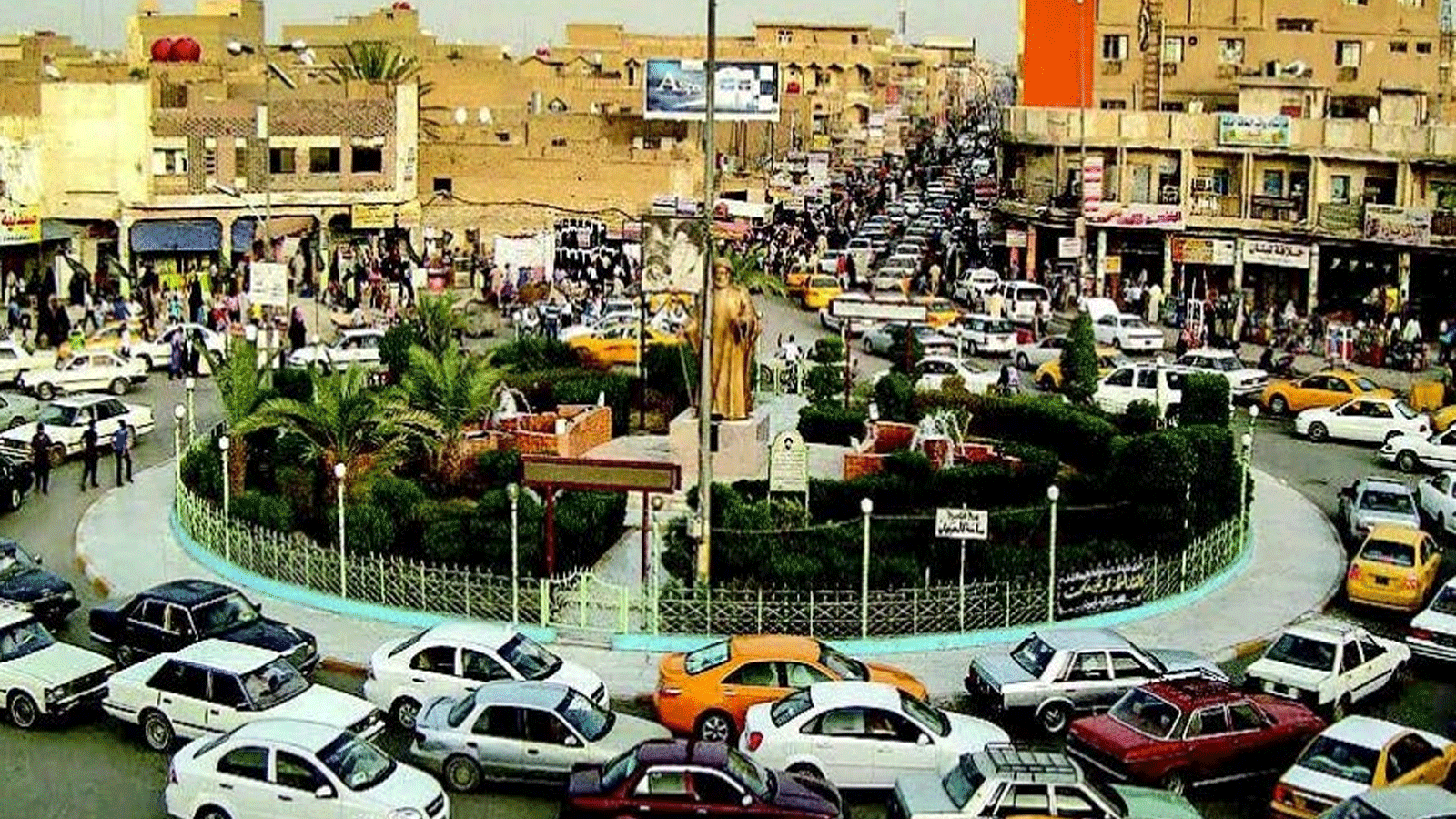 مدينة الناصرية عاصمة محافظة ذي قار العراقية الجنوبية حيث تفزع طقوس جماعة 