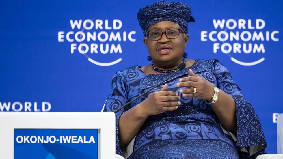 المديرة العامة لمنظمة التجارة العالمية نغوزي أوكونجو-إيويالا في دافوس بتاريخ 17 كانون الثاني/يناير 2024