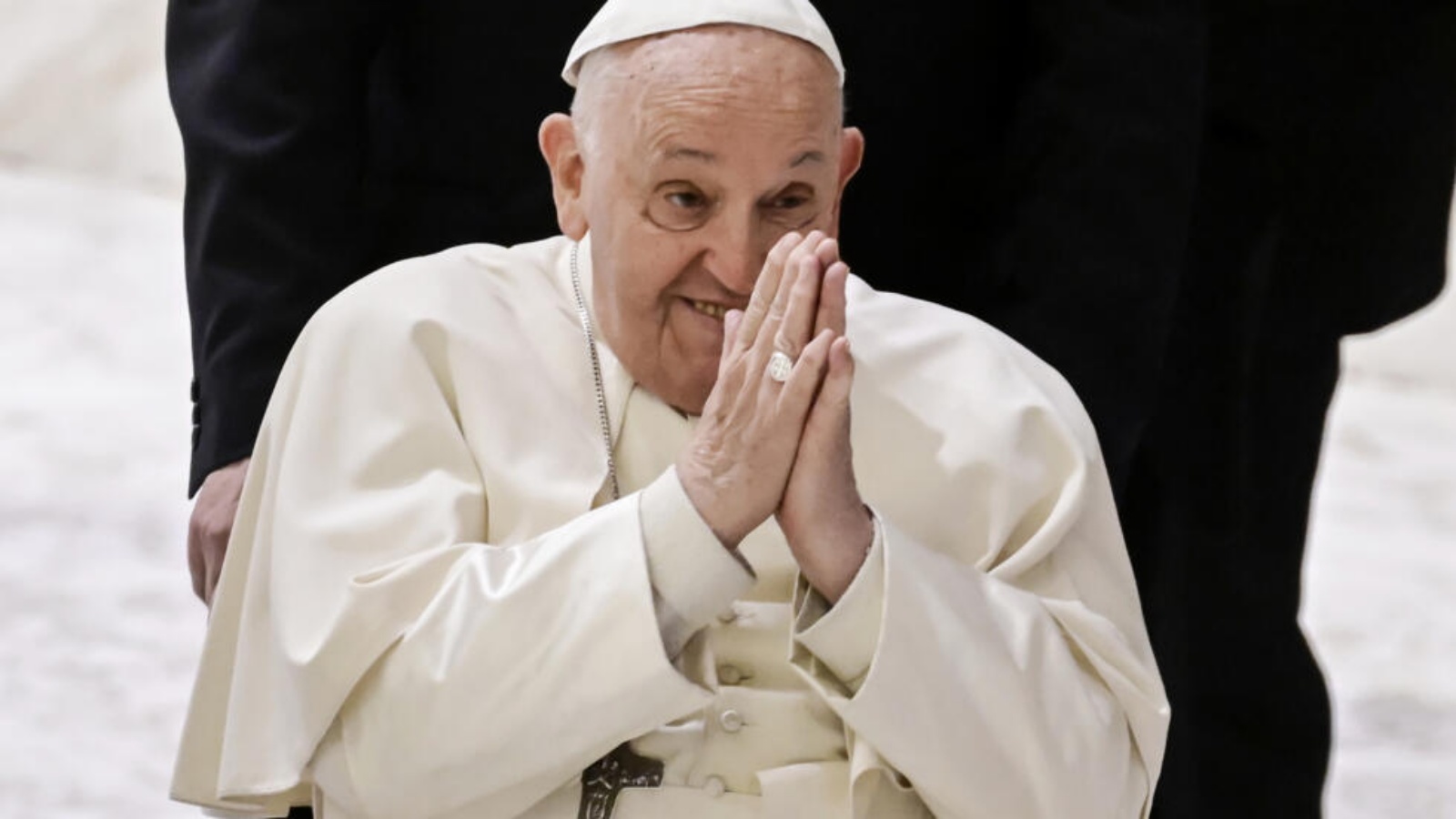 البابا فرنسيس في الفاتيكان في 27 نيسان (أبريل) 2024 