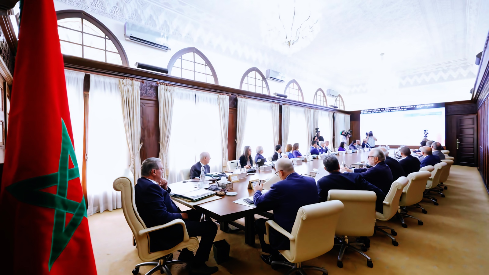 اجتماع مجلس الحكومة المغربية