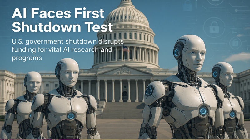 صورة تعبيرية ترمز لتقاطع الذكاء الاصطناعي مع السياسة الأميركية. أُنتِجت بالذكاء الاصطناعي © الحقوق محفوظة للمؤلف.