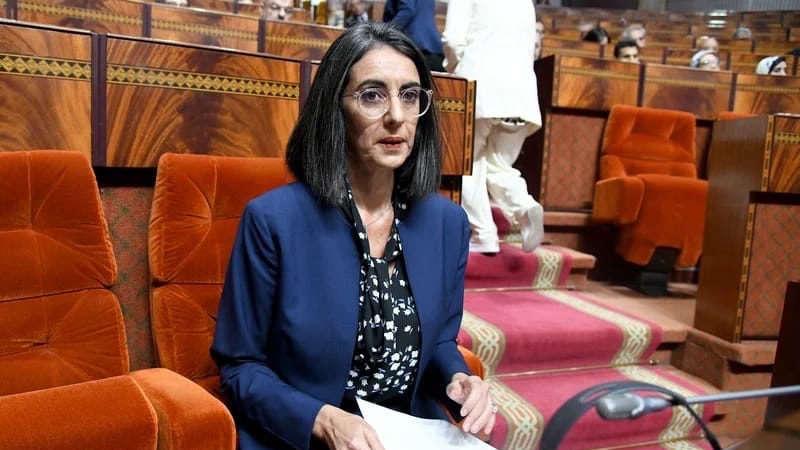 نادية فتاح العلوي وزيرة الاقتصاد والمالية
